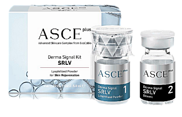 ASCE+ SRLV EXOSOME SKINBOOSTER SRLV-1 (1vial) + SRLV-2  (1vial).