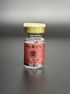 Innotox 100 - Innotox 100 is a liquid botulinum toxin type A designed for wrinkle reduction, muscle relaxation, and facial rejuvenation. Ready-to-use and ideal for areas like the forehead, crow’s feet, and frown lines, it provides natural, long-lasting results for a youthful, smooth look.