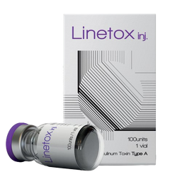 LINETOX 100 botulinum toxin type A for wrinkle reduction and facial rejuvenation.
