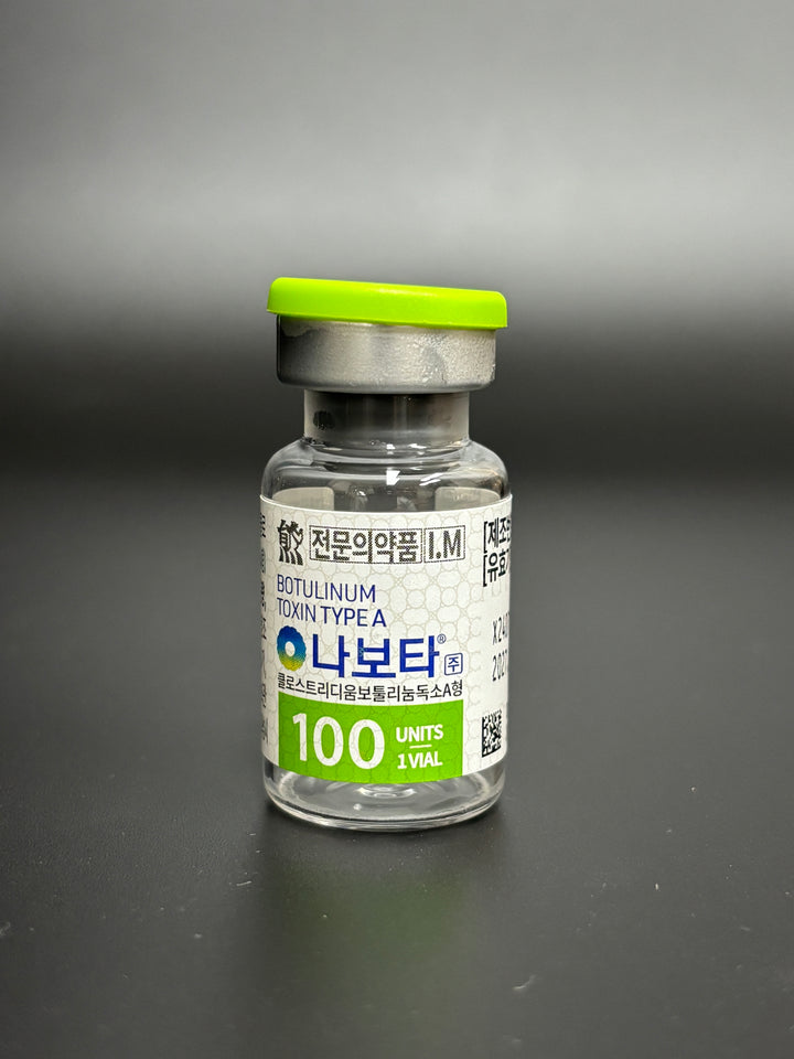 100 纳博斯 - 它适用于 65 岁以下成年患者临时治疗与纸板皱纹和/或下腹部肌肉活动相关的眉间纹。它适用于治疗局灶性腋窝多汗症。