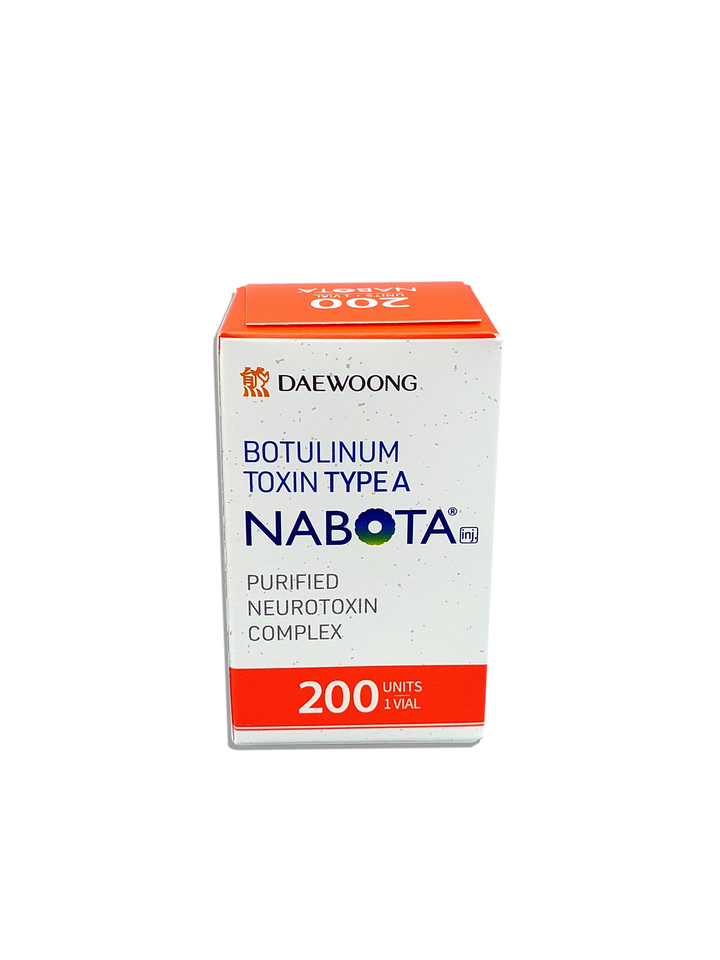 Nabota 200 high-dose botulinum toxin type A for wrinkle reduction and facial rejuvenation.
