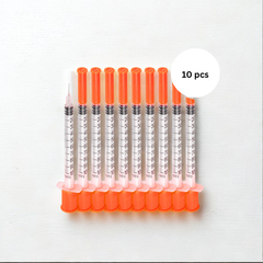 Sungshim insulin syringe 1ml 30G x 8mm – 10 pack medical use