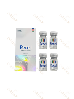 Recell PDRN Skin Booster 3ml x 5 vials – Sodium DNA skin regeneration solution for anti-aging and hydration