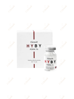 HYBY PDRN 1% skin booster vials for professional skin rejuvenation