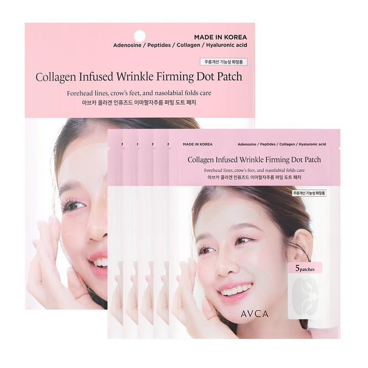 AVCA Collagen Patches | Forehead Under Eyes Wrinkles 