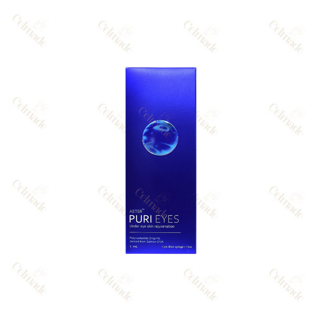AETER PURI EYES under-eye skin booster, ideal for hydration and brightening.
