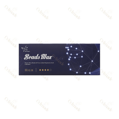 Beads Max High hyaluronic acid filler, ideal for advanced facial volumizing and contouring.
