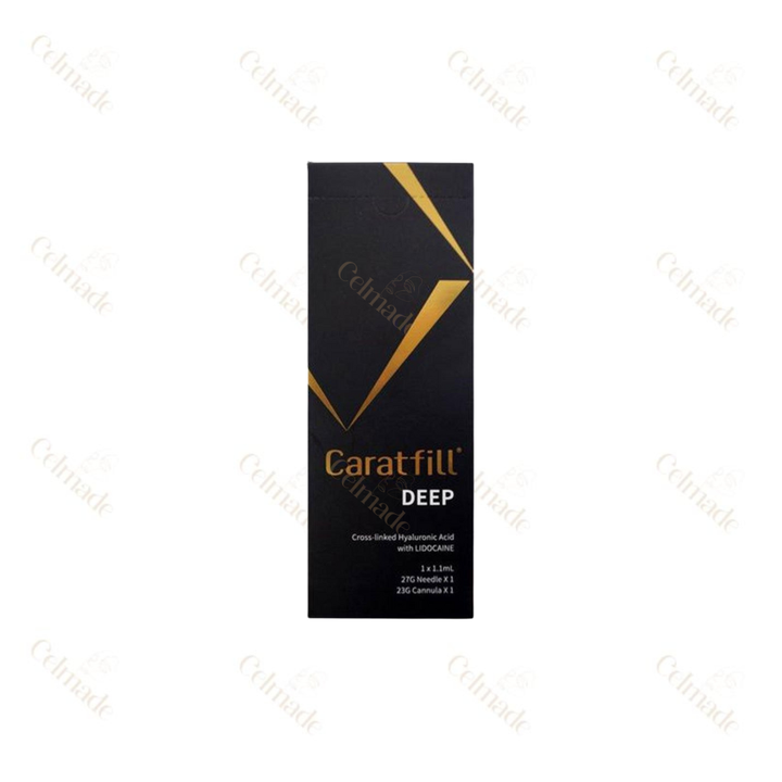Caratfill Deep hyaluronic acid filler for deep volume and facial contouring.