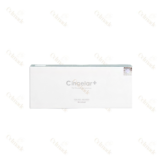 CINCELAR PLUS lipolytic solution for non-surgical fat reduction and body contouring.