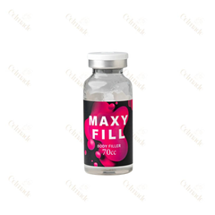 MAXYFILL HA Spachtelmasse 70CC - MAXYFILL HA Body Filler 70CC is a cutting-edge injectable filler designed for non-surgical body contour enhancement and wrinkle smoothing. Featuring cross-linked hyaluronic acid developed through exclusive HENM technology, it provides a superior volume of active substance for longer-lasting results. Maxy Fill 60 cc excels in refining body aesthetics, smoothing wrinkles, and supporting soft tissue healing after procedures like liposuction, ensuring prolonged effectiveness and enhanced recovery. 