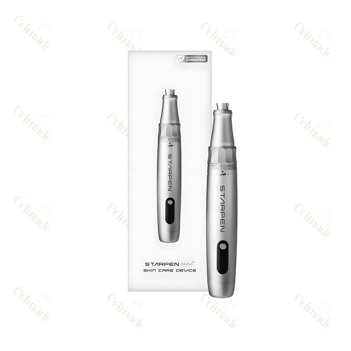 STARPEN 智能护肤仪｜专业微针笔 - STARPEN Smart professional is skin care device with adjustable needle depth, 6 speed levels, rechargeable battery and multiple cartridge compatibility.