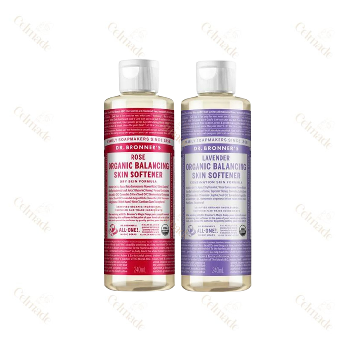 Dr. Bronner's Rose Balancing Skin Softener.
