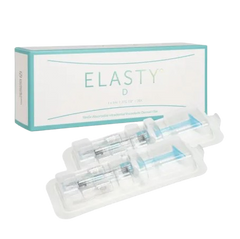 Elasty DEEP (2EA) hyaluronic acid filler for deep wrinkle reduction and facial contouring.