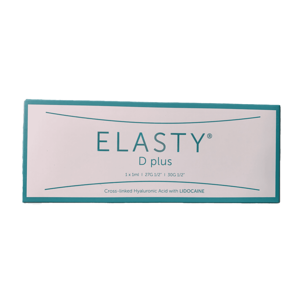 Elasty DEEP Plus hyaluronic acid filler for deep wrinkle reduction and facial contouring.