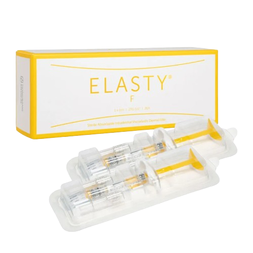 Elasty FINE (2EA) hyaluronic acid filler for fine line reduction and subtle volume in delicate areas.