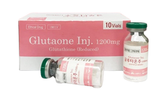 Glutaone 1200mg 10 vials of injectable glutathione for skin brightening and wellness.