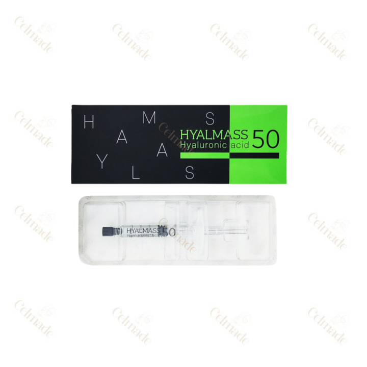 Hyalmass 50 1ml – High-viscosity filler for cheeks, chin, and jawline volume.