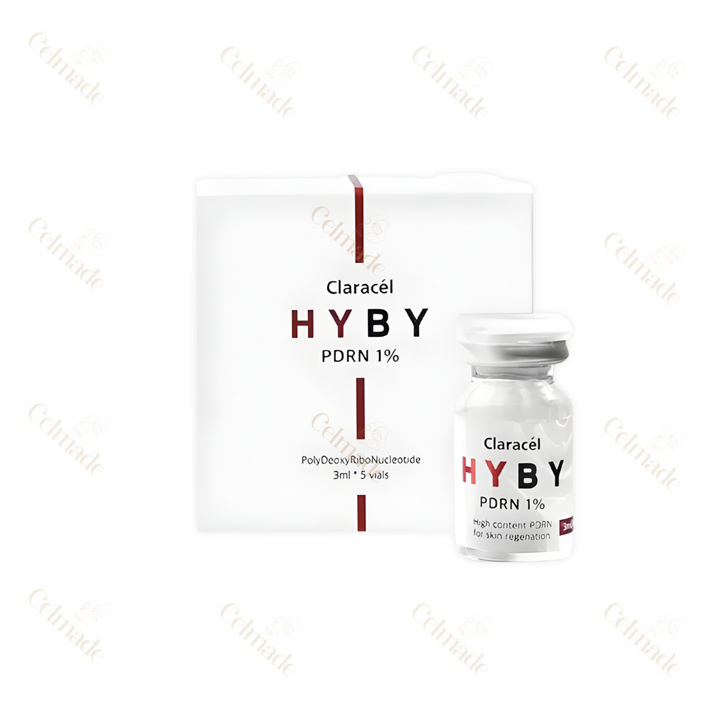 HYBY 3ml x 5 vials salmon DNA PDRN booster for hydration and anti-aging