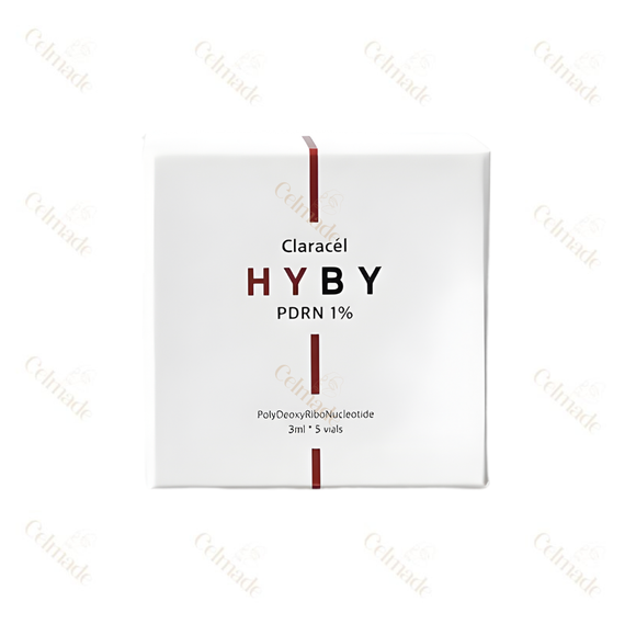 HYBY 3ml x 5 vials salmon DNA PDRN booster for hydration and anti-aging