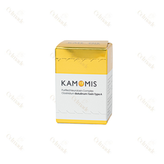 KAMOMIS Botulinum Toxin – 100 Units for wrinkle reduction and masseter slimming.