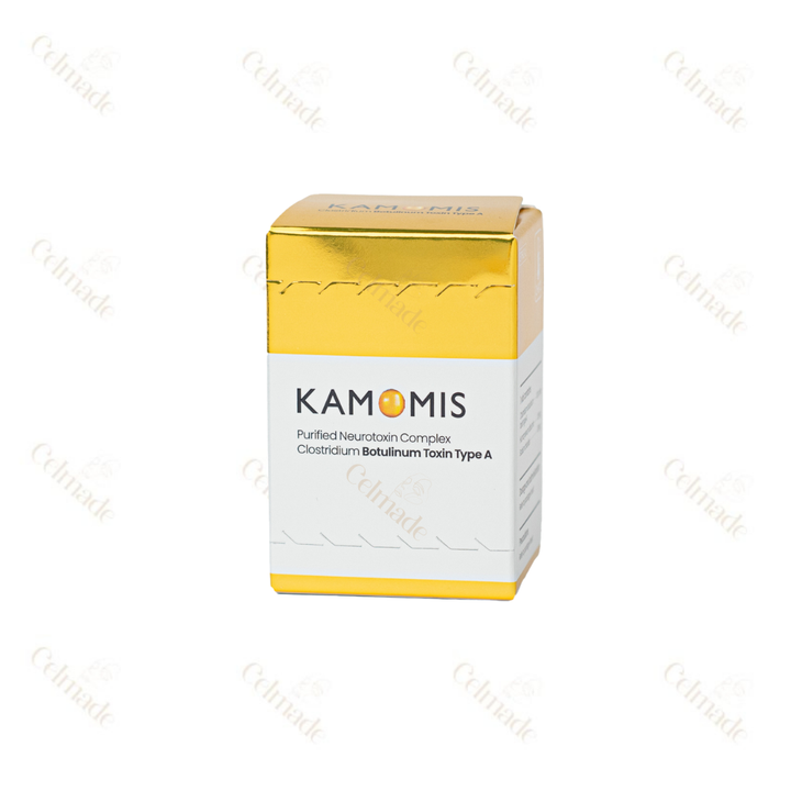 KAMOMIS Botulinum Toxin – 100 Units for wrinkle reduction and masseter slimming.