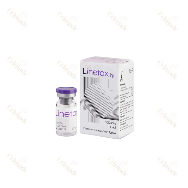 LINETOX 100 botulinum toxin type A for wrinkle reduction and facial rejuvenation.