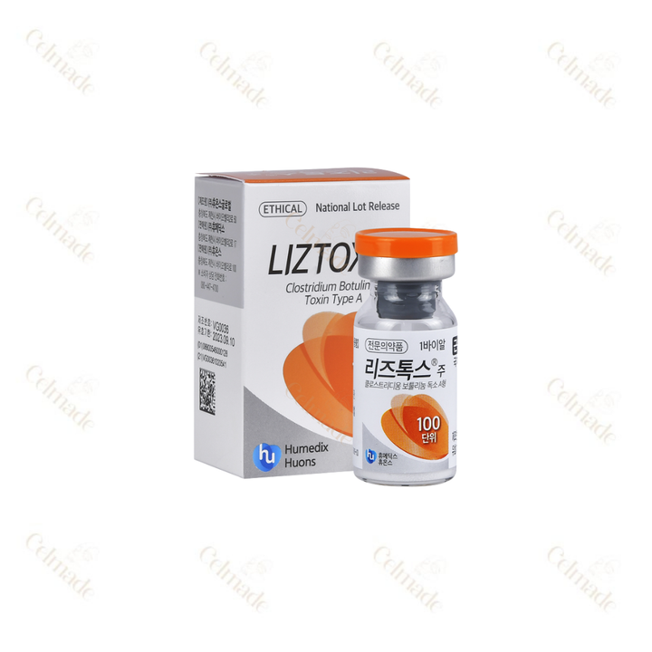 LIZTOX 100 botulinum toxin type A for wrinkle reduction and facial rejuvenation.