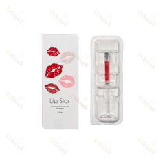 Lipstar Lip Filler – 1ml HA injection for soft, voluminous lips and shape correction.