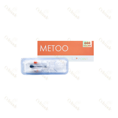 Metoo Volume high-density hyaluronic acid filler for deep volume restoration and facial contouring.