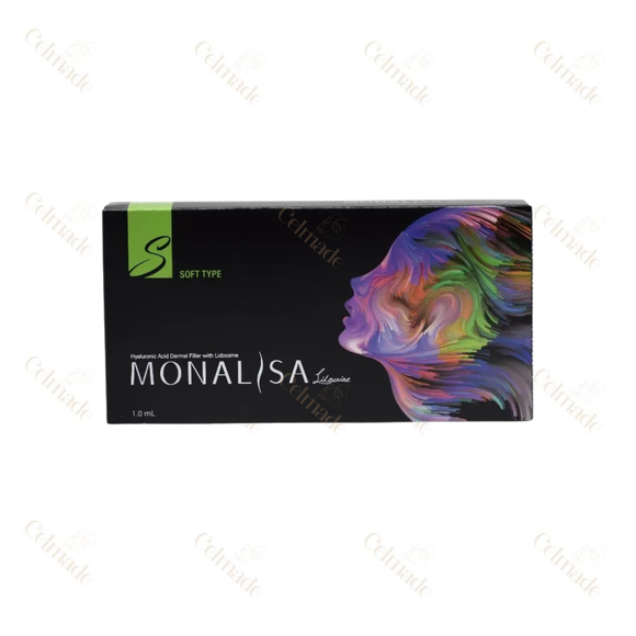 MONALISA SOFT medium-density hyaluronic acid filler for fine line reduction and subtle volume.