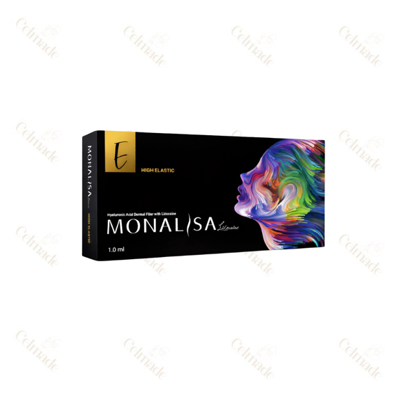 Monalisa High Elastic Lidocaine dermal filler for chin and cheek contouring.