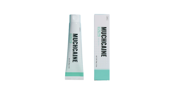 Muchcaine 5% Cream – 100g numbing cream with Lidocaine and Prilocaine for skin procedures.