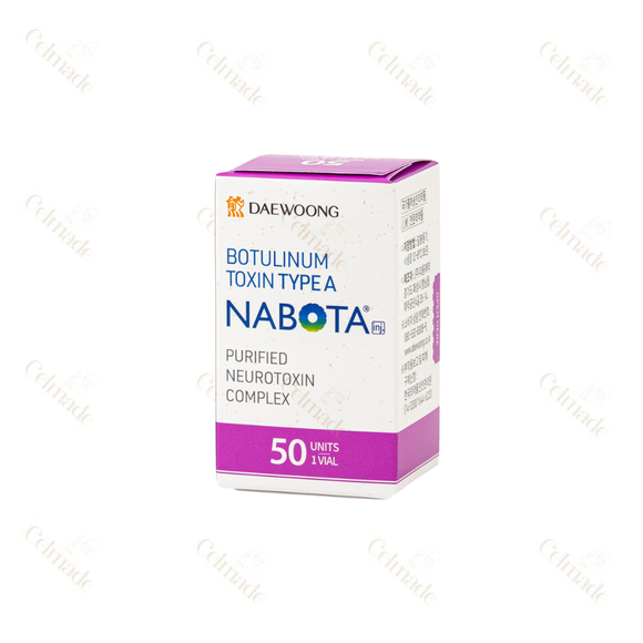Nabota 50 vial – Korean botulinum toxin for wrinkle and fine-line treatment