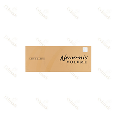 NEURAMIS VOLUME high-density hyaluronic acid filler for deep volume and facial contouring.