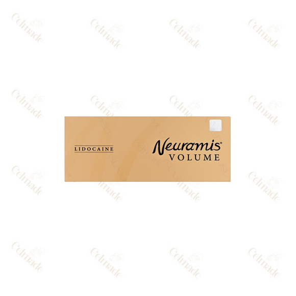 NEURAMIS VOLUME high-density hyaluronic acid filler for deep volume and facial contouring.