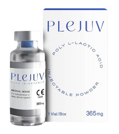 Plejuv PLLA Injectable for long-lasting skin rejuvenation and collagen stimulation.