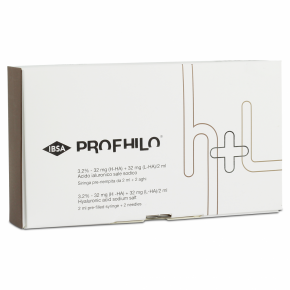 Profhilo H+L 1 x 2ml syringe – anti-aging skin booster with hyaluronic acid.