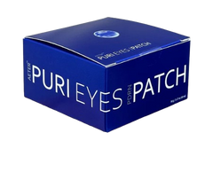 Puri Eyes PDRN Patch for under-eye hydration and brightening, ideal for reducing dark circles and puffiness.