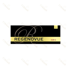 REGENOVUE SUB Q ultra-high-density hyaluronic acid filler for deep contouring and volume restoration.