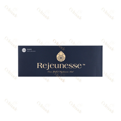 REJEUNESSE SHAPE high-density hyaluronic acid filler for deep contouring and volume restoration.