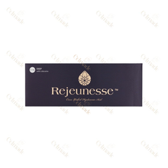 REJEUNESSE DEEP medium to high-density hyaluronic acid filler for deep wrinkle reduction and facial contouring.