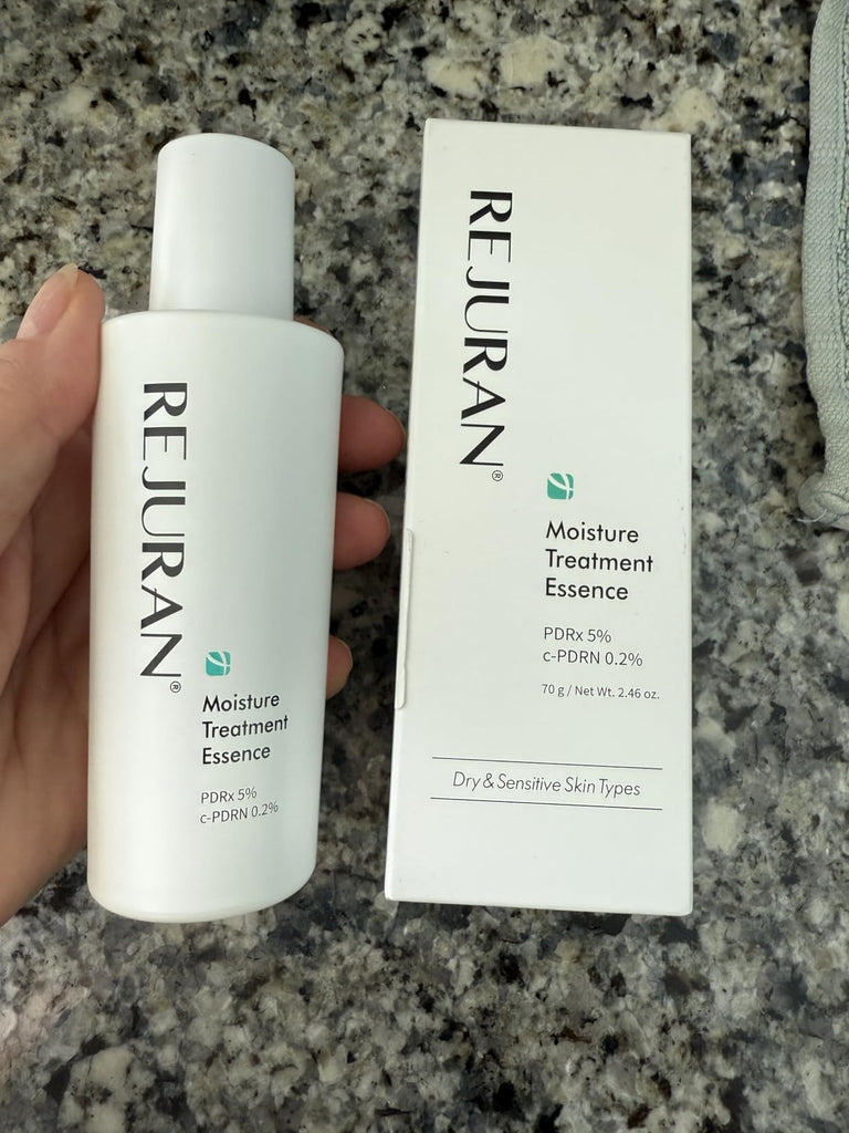 Rejuran Derma Healer Essence 70ml – Lightweight essence with PDRx and micro oil drops for hydration and repair.