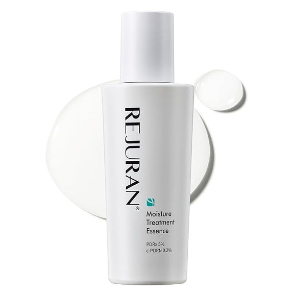 Rejuran Moisture Treatment Essence – Calming, deep-moisture essence for dry and sensitive skin with polynucleotides.