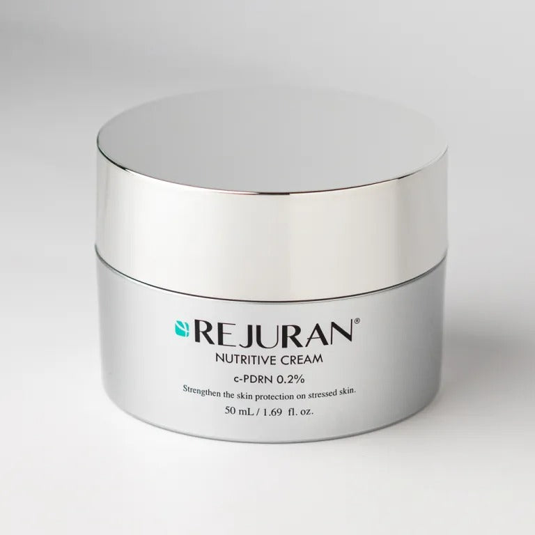 Rejuran Nutritive Cream – Moisturizer for dry, mature skin to boost elasticity and reduce wrinkles.