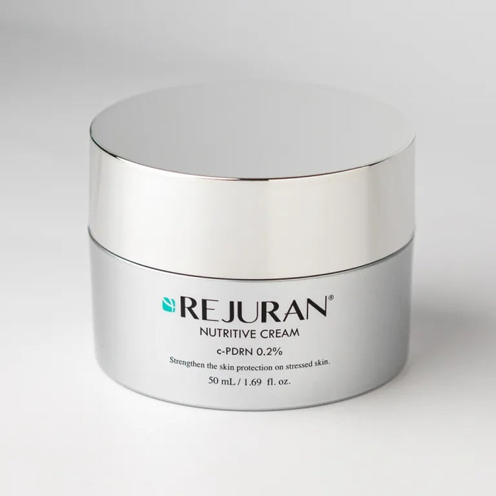 Rejuran Nutritive Cream – Moisturizer for dry, mature skin to boost elasticity and reduce wrinkles.
