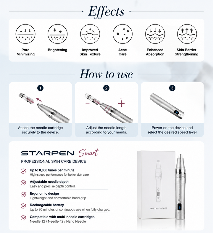 STARPEN Smart Skin Care Device | Korean Aesthetic Device
