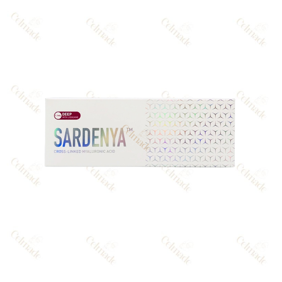 SARDENYA DEEP hyaluronic acid filler for deep wrinkle reduction and facial contouring.