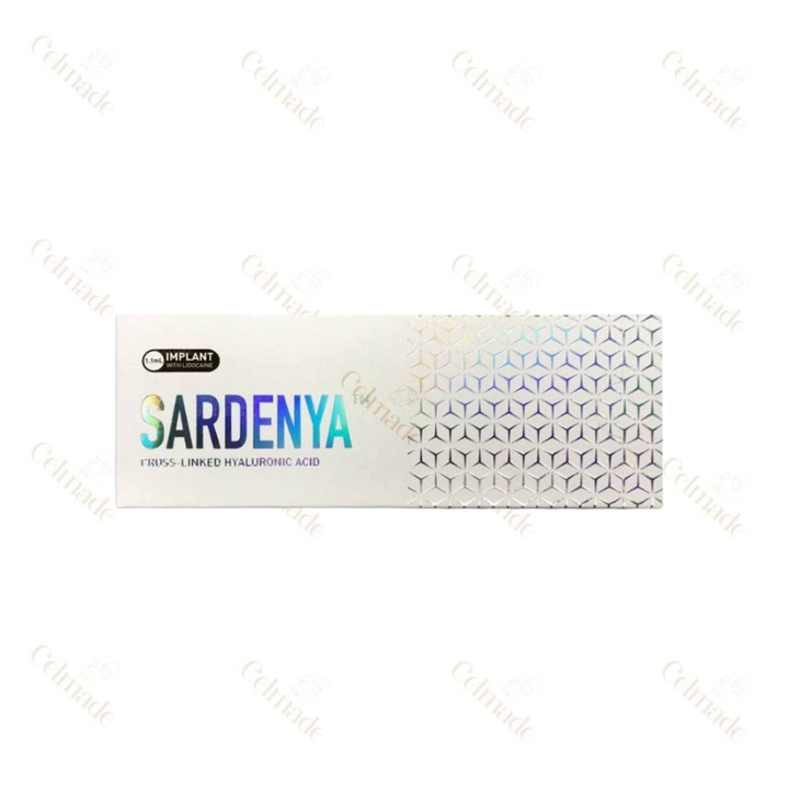 SARDENYA IMPLANT ultra-high-density hyaluronic acid filler for deep volume restoration and facial contouring.