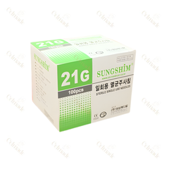 Sungshim Sterile Needles 21G 32mm.