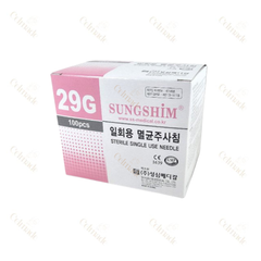 Sungshim Sterile Needles 29G 13mm/25mm /38mm/60mm.